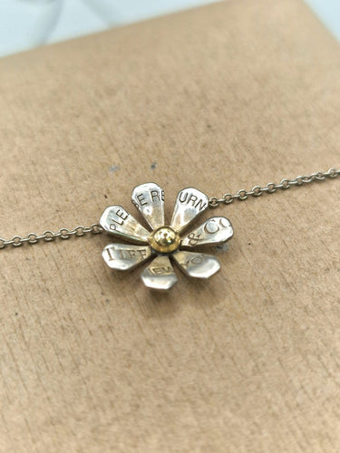 Tiffany & Co. - Pendentif Daisy Sunflower en argent et or 58 Facettes CV-123