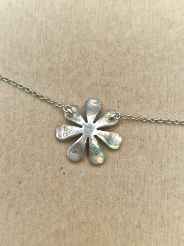 Tiffany & Co. - Pendentif Daisy Sunflower en argent et or 58 Facettes CV-123