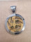 Bvlgari - Pendentif Tondo Snake en acier, or 18 ct et diamant 58 Facettes W