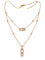 Messika Move Uno - Collier deux rangs en or rose et diamants 58 Facettes Mss