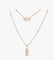 Messika Move Uno - Collier deux rangs en or rose et diamants 58 Facettes Mss