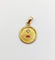 Augis - Pendentif médaille d'amour en or 18k, diamant et rubis 58 Facettes A07784