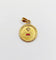 Augis - Pendentif médaille d'amour en or 18k, diamant et rubis 58 Facettes A07784