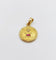 Augis - Pendentif médaille d'amour en or 18k, diamant et rubis 58 Facettes A07784