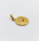 Augis - Pendentif médaille d'amour en or 18k, diamant et rubis 58 Facettes A07784