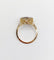 55 Art déco - Bague solitaire en or 18k, platine et diamant 58 Facettes A07787