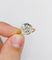 55 Art déco - Bague solitaire en or 18k, platine et diamant 58 Facettes A07787