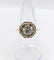 55 Art déco - Bague solitaire en or 18k, platine et diamant 58 Facettes A07787