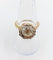 55 Art déco - Bague solitaire en or 18k, platine et diamant 58 Facettes A07787