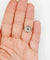 55 Art déco - Bague solitaire en or 18k, platine et diamant 58 Facettes A07787