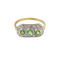 Antiker Ring mit grünen Granaten 58 Facettes HJ062659