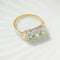 Antiker Ring mit grünen Granaten 58 Facettes HJ062659