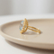 61 Bague cocktail en or jaune et aigue-marine 58 Facettes HJ062653