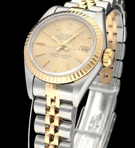 Montre Rolex - Montre Lady-Datejust 69173 en or et acier 58 Facettes ROL/LDJ/768