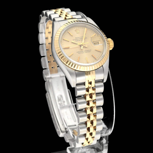 Montre Rolex - Montre Lady-Datejust 69173 en or et acier 58 Facettes ROL/LDJ/768