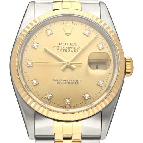 Rolex Datejust - Montre 16233G en or et acier