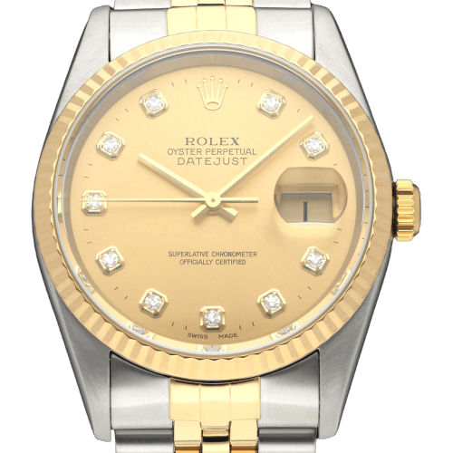Rolex Datejust - Montre 16233G en or et acier