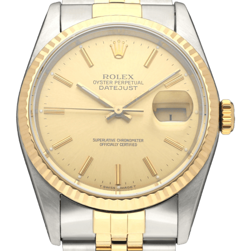 Rolex Datejust - Montre 16233 en or et acier