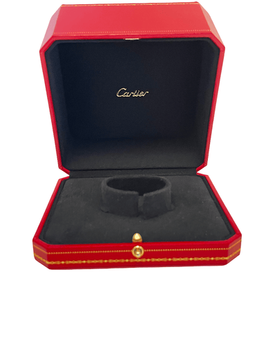 Cartier Vintage Jewellery Box. Finger Ring box 58 Facettes yc0ujxp5qa