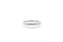 Bague 56 Demi-alliance - Bague en or blanc 18k et diamants 58 Facettes 25730 22384a