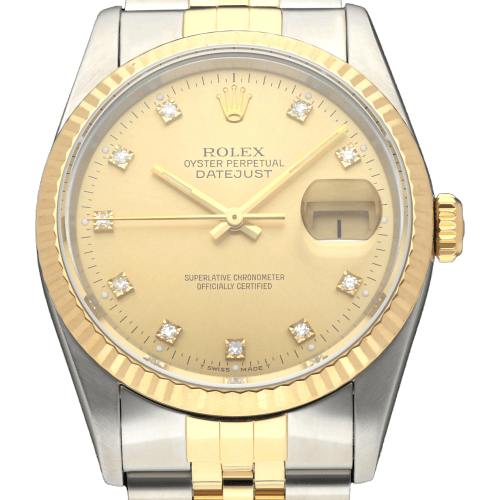 Rolex - Montre Datejust 16233G en or et acier