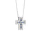 Damiani Belle Époque - Collier en or blanc, diamants et saphirs 58 Facettes 23460