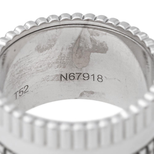 52 Boucheron - Bague Quatre en or blanc et PVD noir 58 Facettes 4660883RV