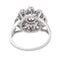 55 Bague marguerite en or blanc et diamants 58 Facettes 4951652CN