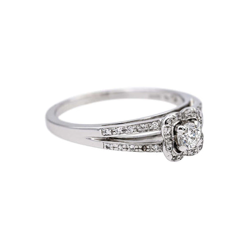 56 Mauboussin - Bague Chance of Love n°2 en or blanc et diamants 58 Facettes 5237142CN
