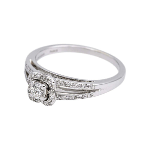 56 Mauboussin - Bague Chance of Love n°2 en or blanc et diamants 58 Facettes 5237142CN