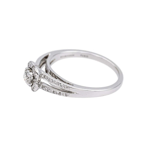56 Mauboussin - Bague Chance of Love n°2 en or blanc et diamants 58 Facettes 5237142CN
