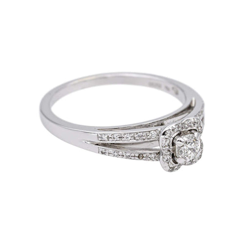 56 Mauboussin - Bague Chance of Love n°2 en or blanc et diamants 58 Facettes 5237142CN