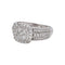 48 Bague en or blanc et diamants 58 Facettes 5442204RV