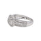 48 Bague en or blanc et diamants 58 Facettes 5442204RV