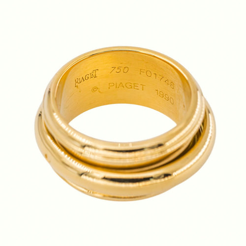 56 Piaget Possession - Bague jonc en or jaune 58 Facettes 5502422CN