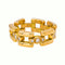 53.5 Bague souple en or jaune et diamants 58 Facettes 5655438CN