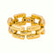 53.5 Bague souple en or jaune et diamants 58 Facettes 5655438CN