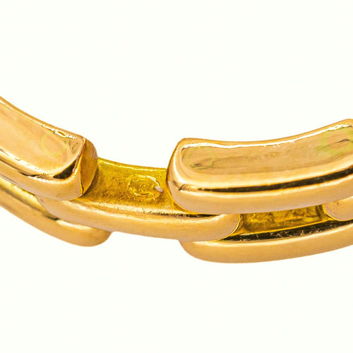 53.5 Bague souple en or jaune et diamants 58 Facettes 5655438CN