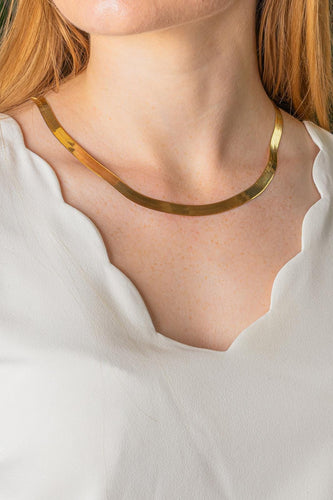 Collier maille miroir en or jaune 58 Facettes 5665740CN