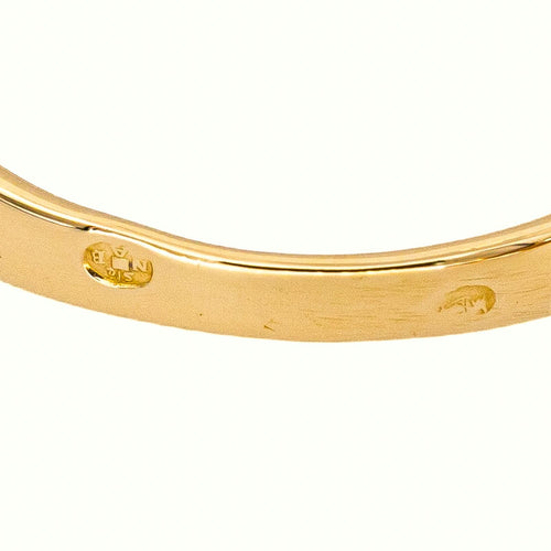 54 Bague en or jaune et diamants 58 Facettes 5709150CN