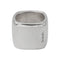54 Chanel - Bague bandeau carré en argent 58 Facettes 5742154CN