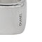 54 Chanel - Bague bandeau carré en argent 58 Facettes 5742154CN