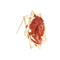Pendentif Spilla pendentif - Camée en corail sur or rose 14 kt 58 Facettes 35138