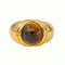 52.5 Bague Dôme en or jaune et gemmes interchangeables 58 Facettes 5807418RV