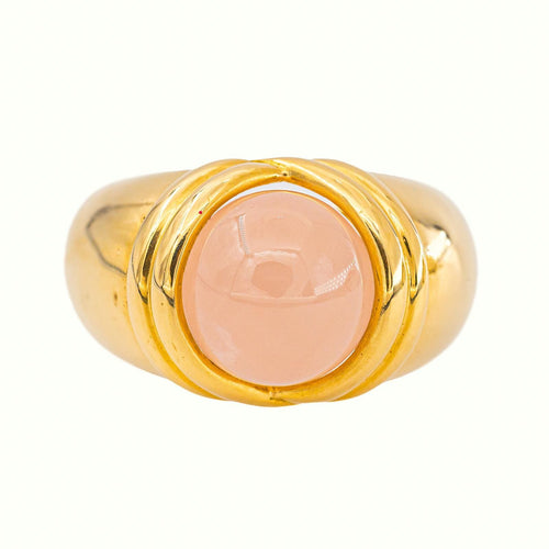 52.5 Bague Dôme en or jaune et gemmes interchangeables 58 Facettes 5807418RV