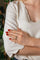 54 Bague jonc en or jaune, saphirs et diamants 58 Facettes 5839185RV
