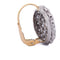 Boucles d'oreilles en platine et or jaune avec diamants 58 Facettes OR229 (00719)
