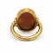44.5 Bague ancienne en or jaune et camée coquille 58 Facettes 260244R