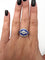 56 Art déco - Bague en platine et diamants 58 Facettes 143/26 A