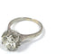 54 Bague solitaire Old Mine en or 18 kt et diamants 58 Facettes 452/26 A